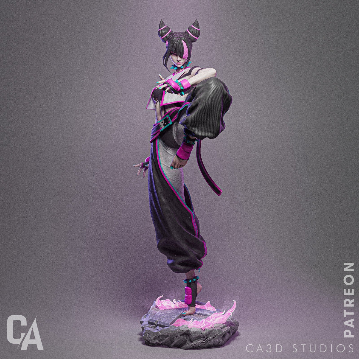 Juri Han resin figure