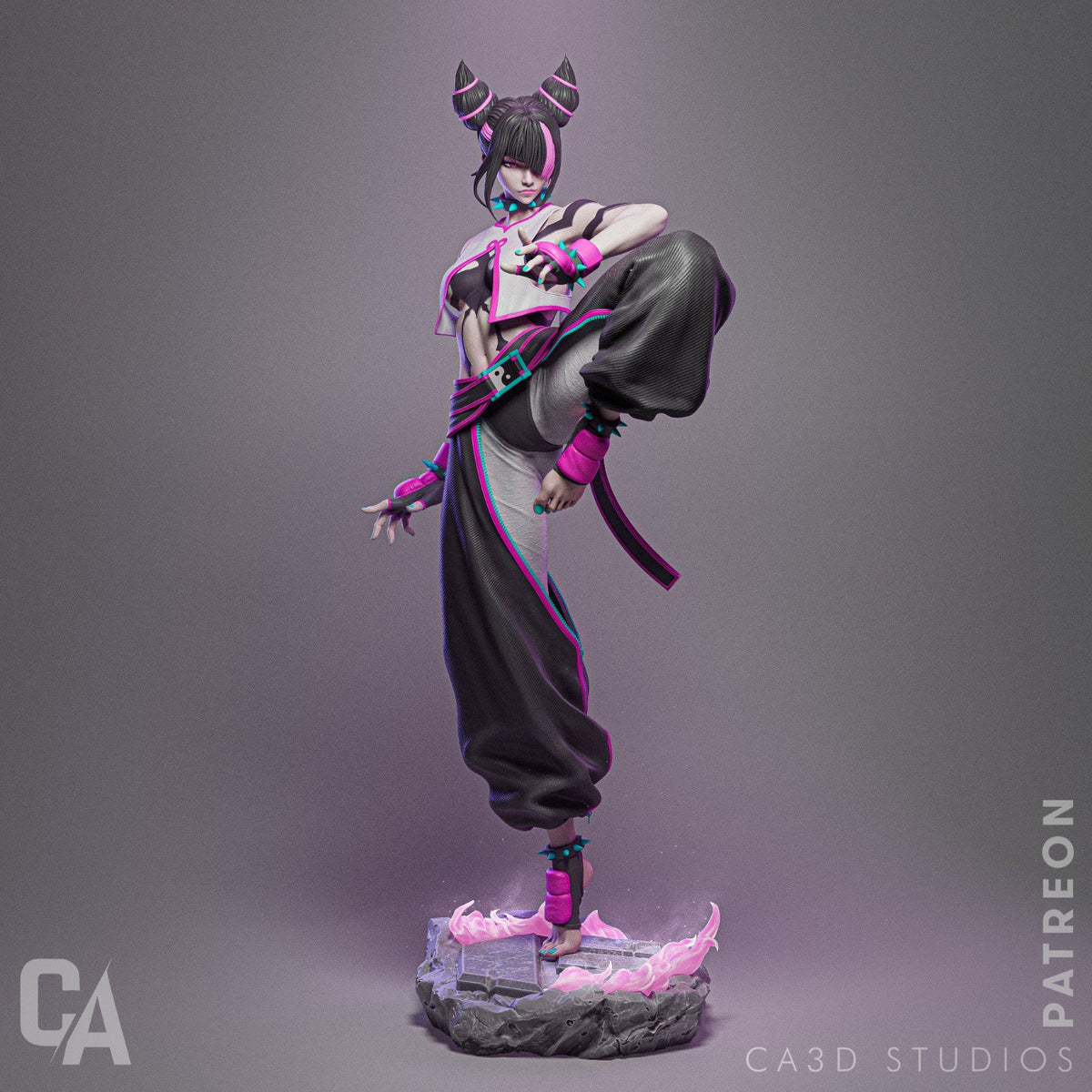 Juri Han resin figure