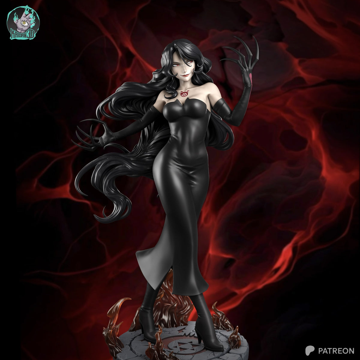 Lust resin figure