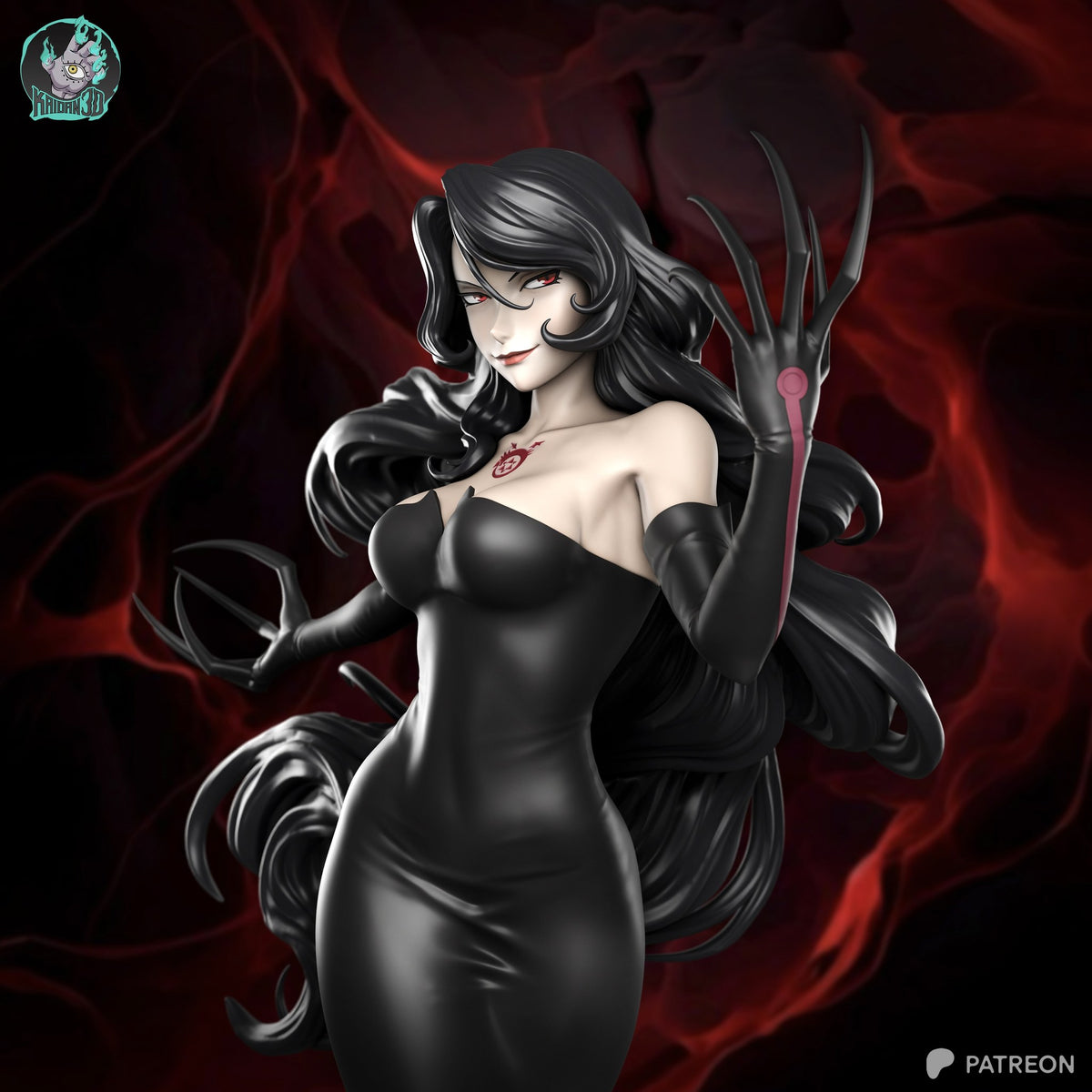 Lust resin figure