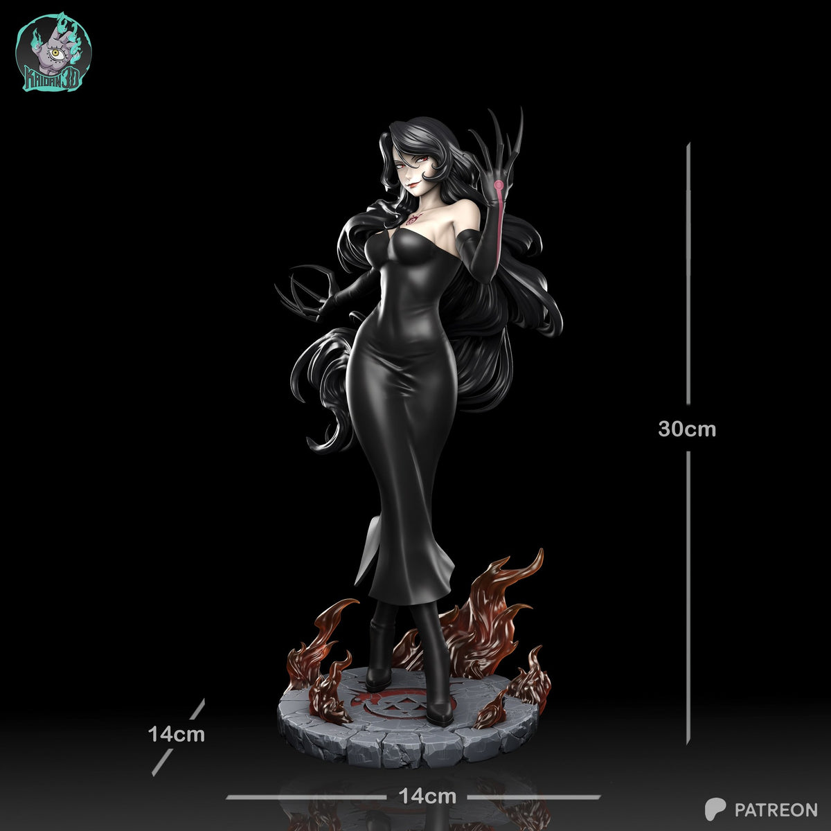 Lust resin figure