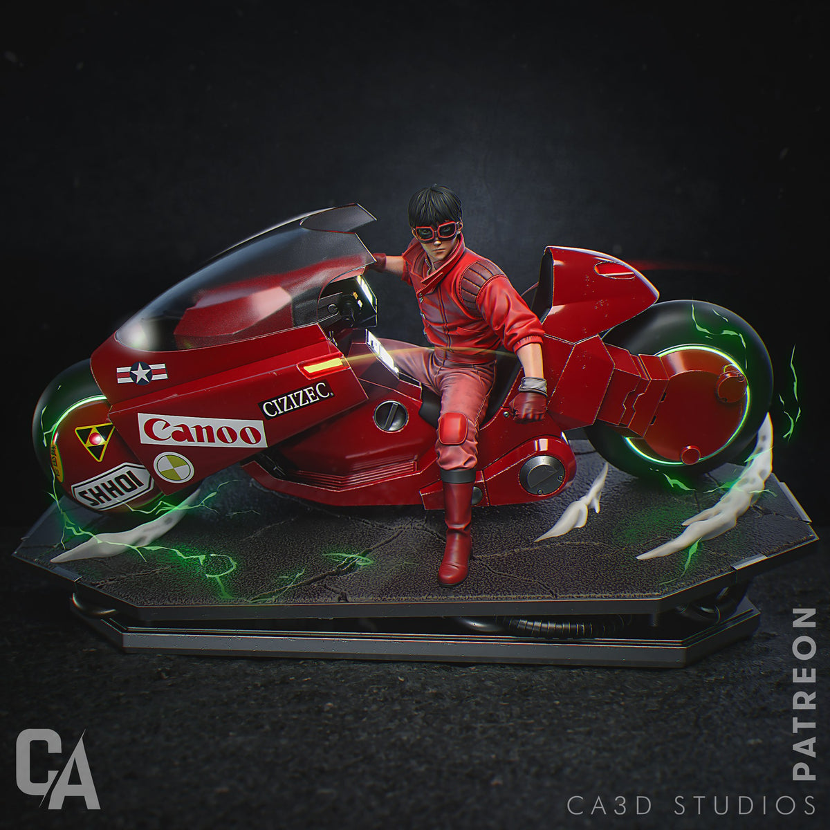 Kaneda resin figure