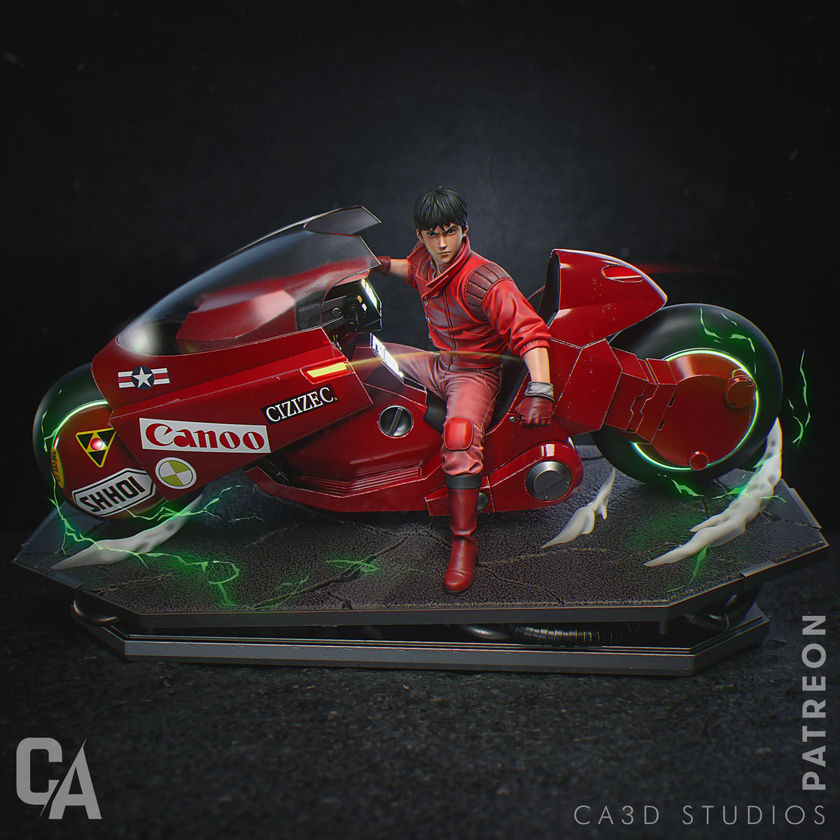 Kaneda resin figure