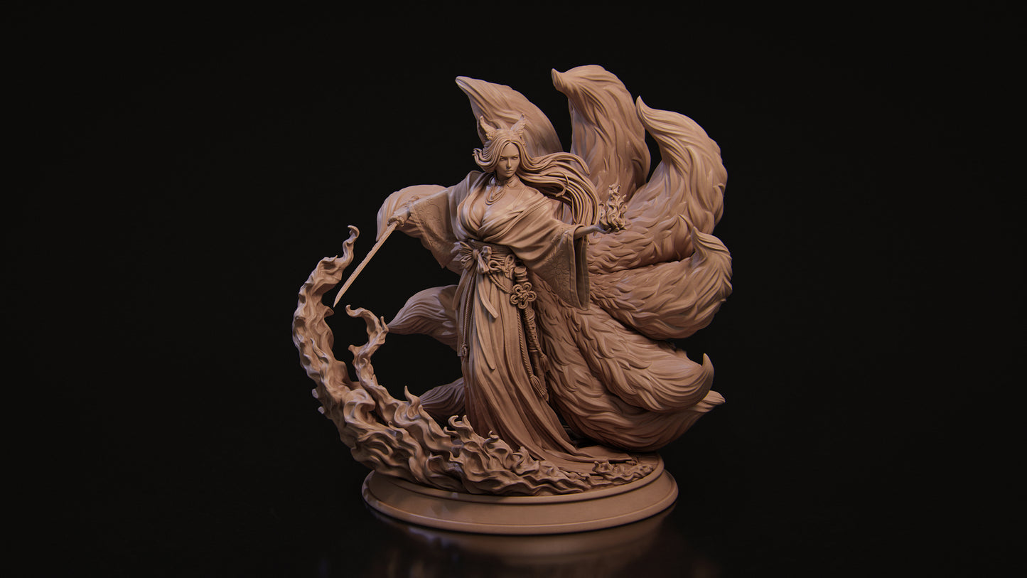 Kasumi Tanoue | 32mm–140mm | 3D Printed Figure | Art Piece | Exclusive Original | Nerdy Creations