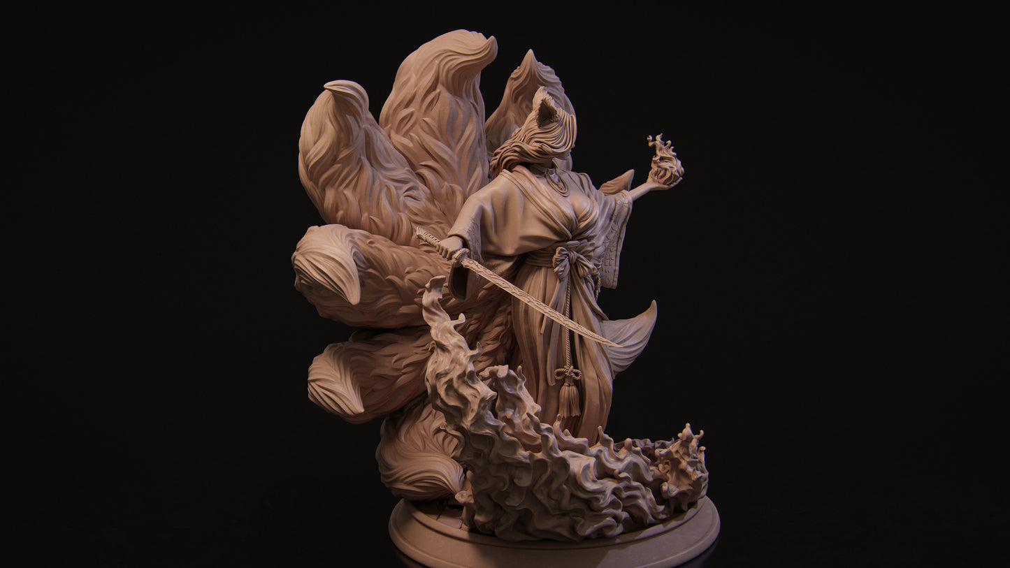 Kasumi Tanoue | 32mm–140mm | 3D Printed Figure | Art Piece | Exclusive Original | Nerdy Creations