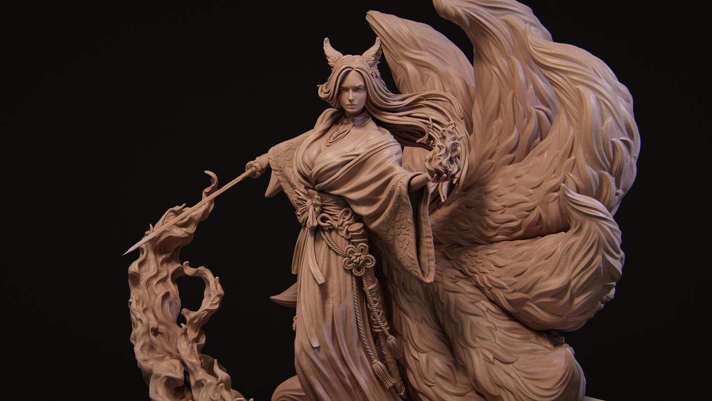 Kasumi Tanoue | 32mm–140mm | 3D Printed Figure | Art Piece | Exclusive Original | Nerdy Creations