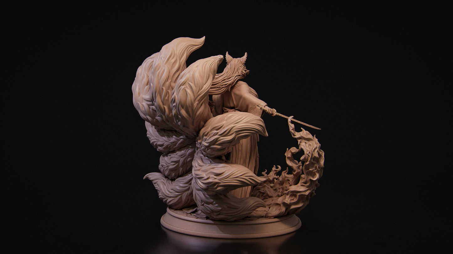 Kasumi Tanoue | 32mm–140mm | 3D Printed Figure | Art Piece | Exclusive Original | Nerdy Creations