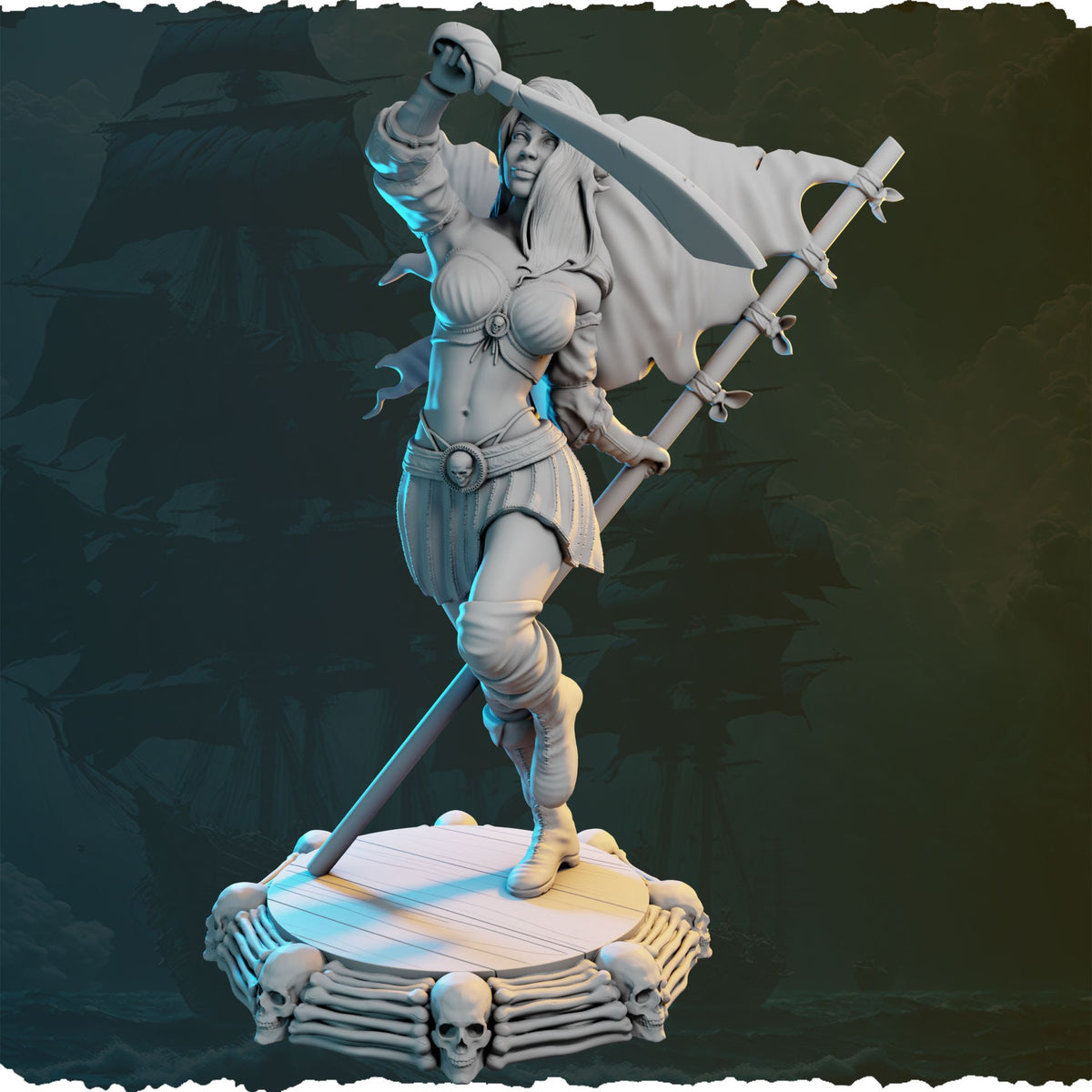 Katie Lore resin figure