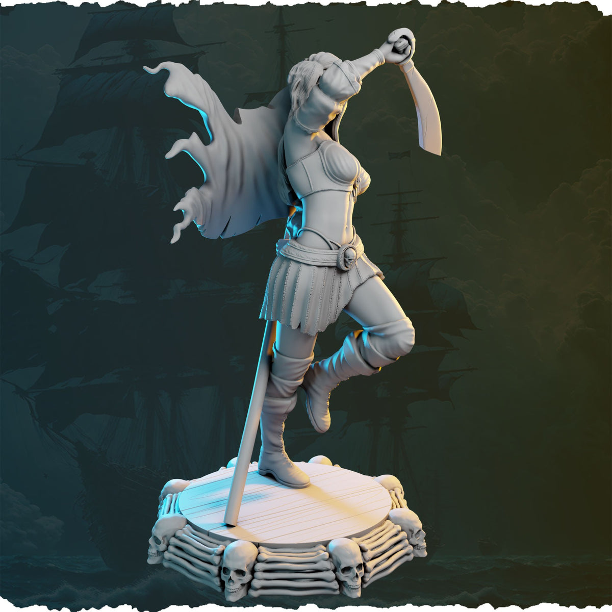 Katie Lore resin figure