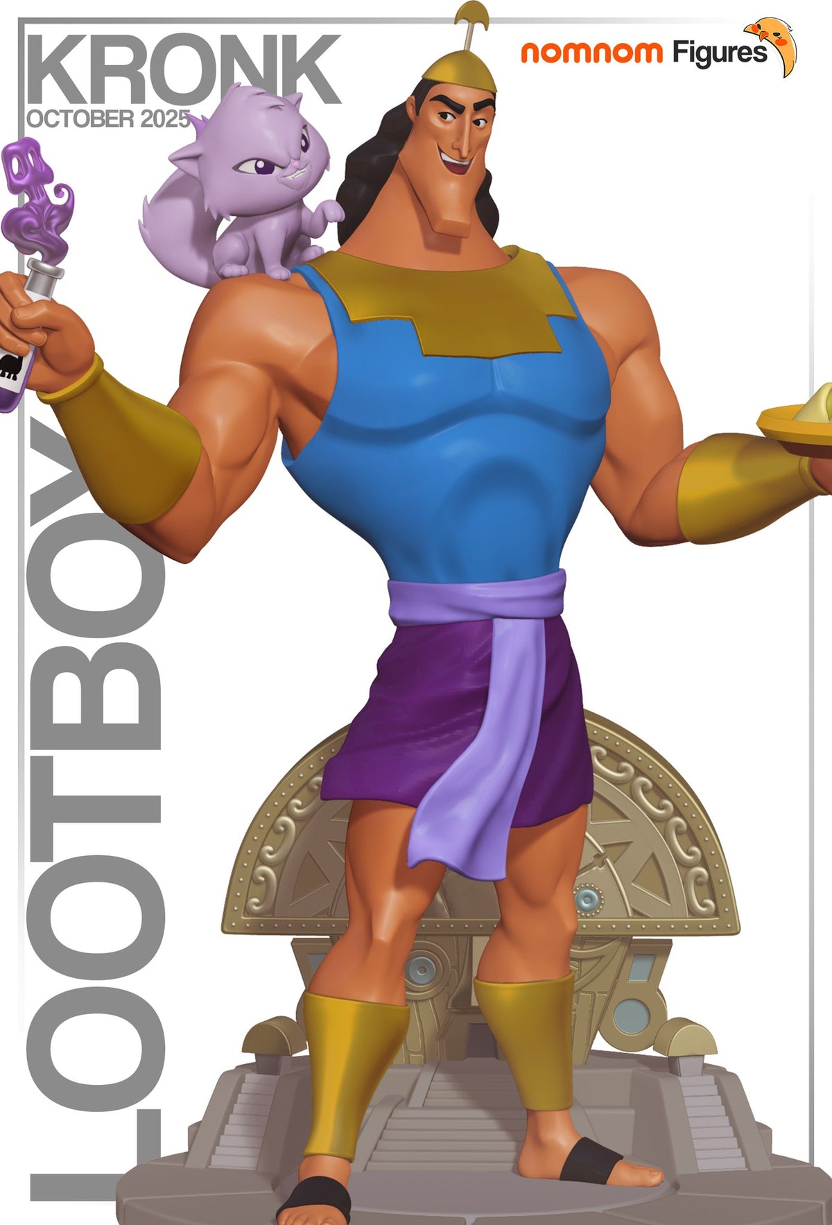 Kronk resin figure