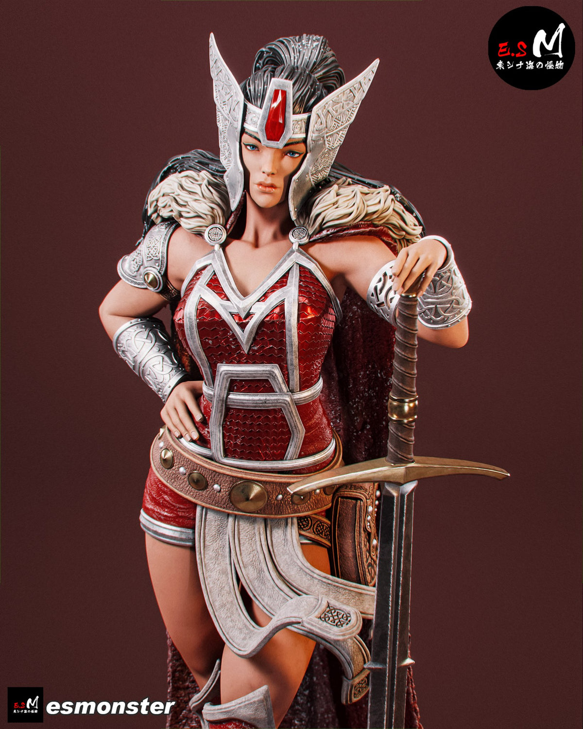 Lady Sif resin figure