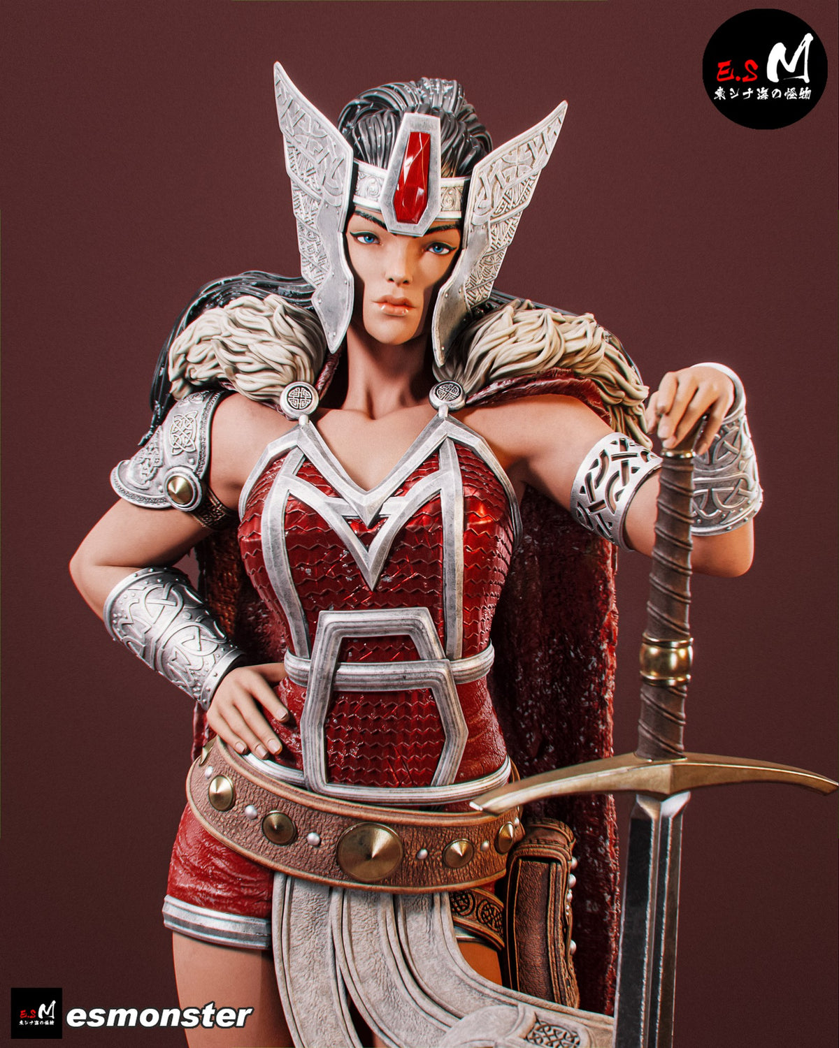 Lady Sif resin figure