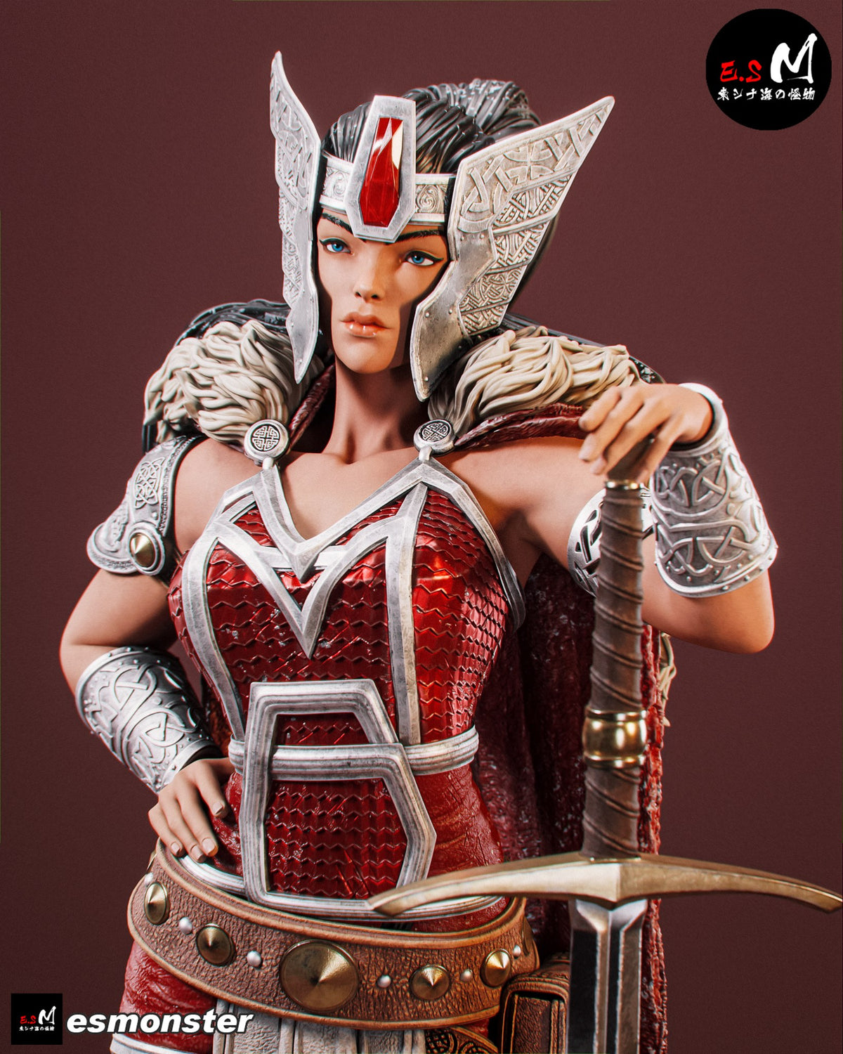 Lady Sif resin figure