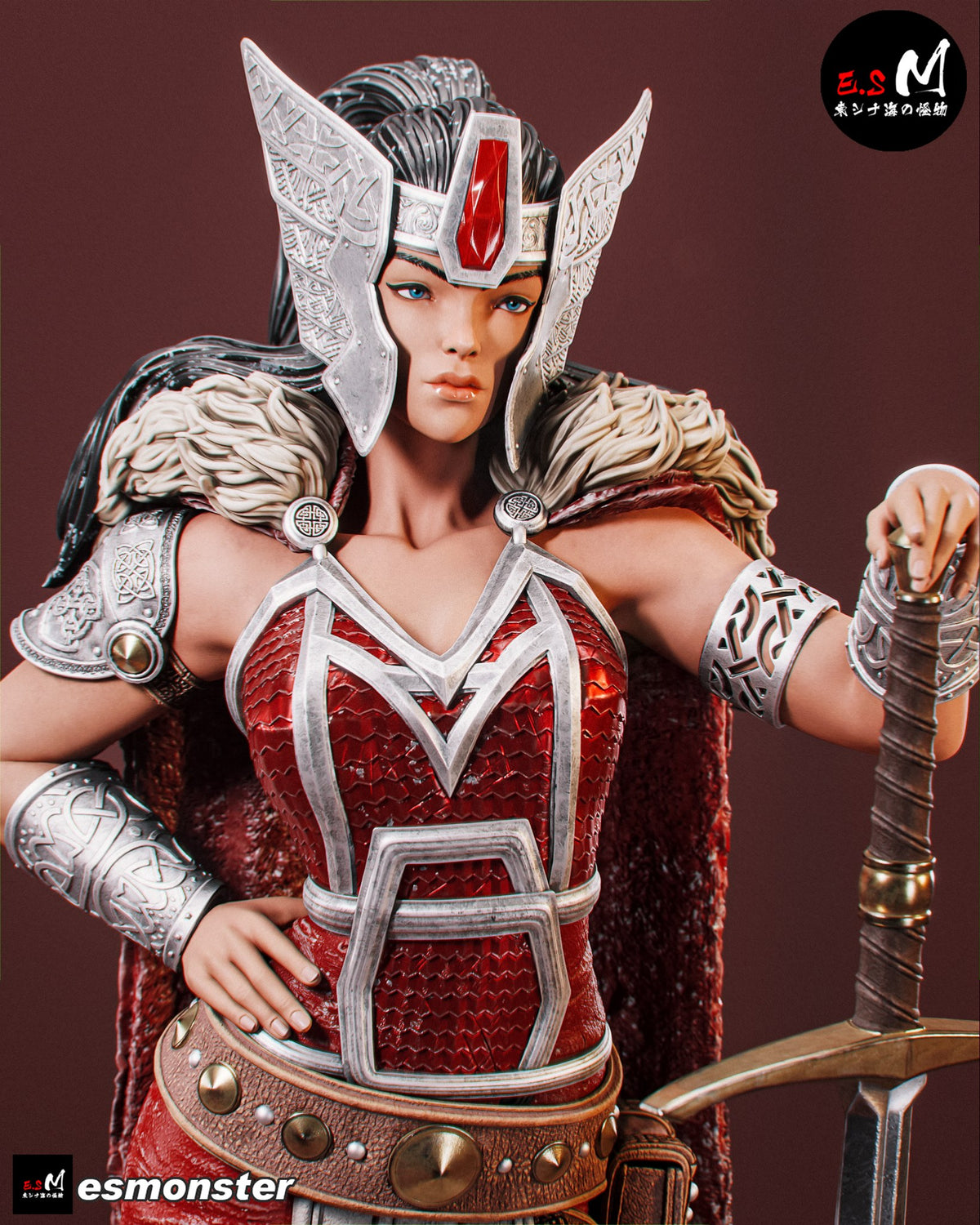 Lady Sif resin figure