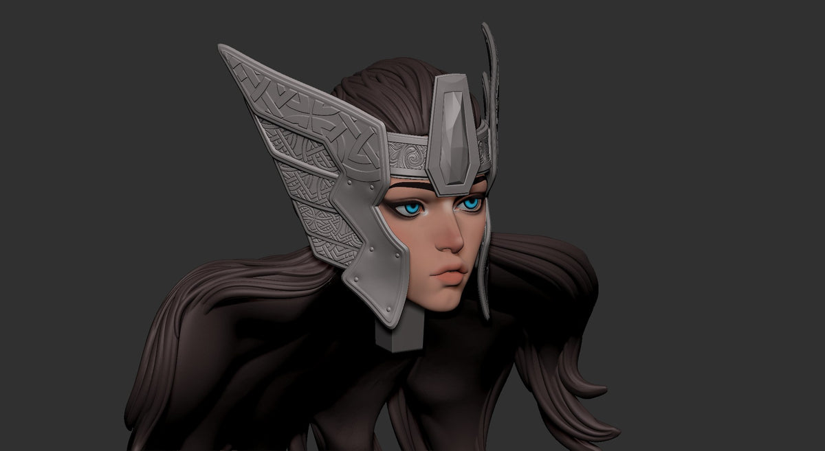 Lady Sif resin figure