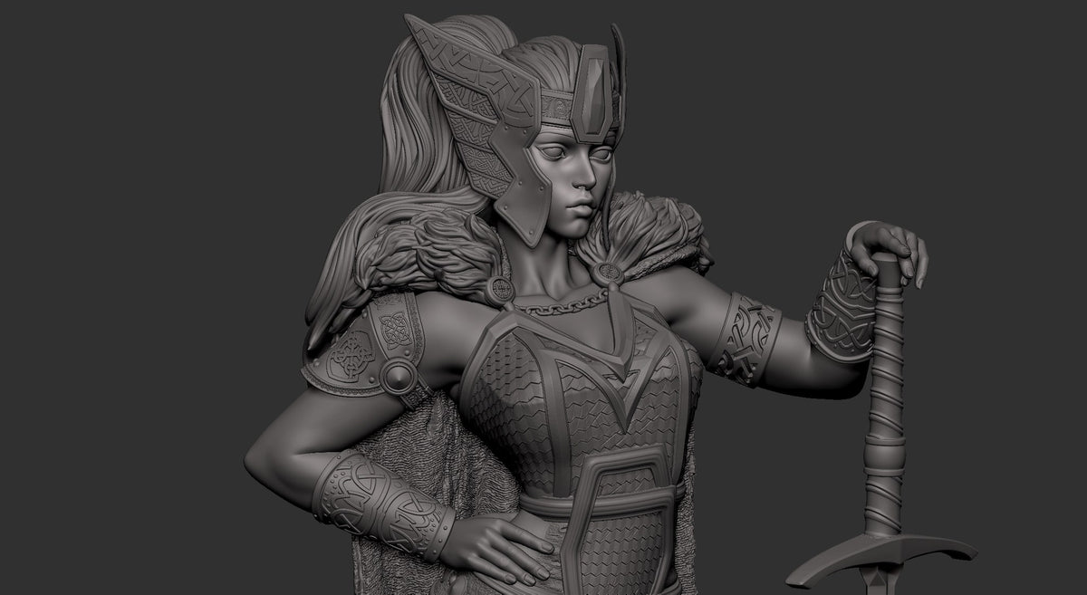Lady Sif resin figure