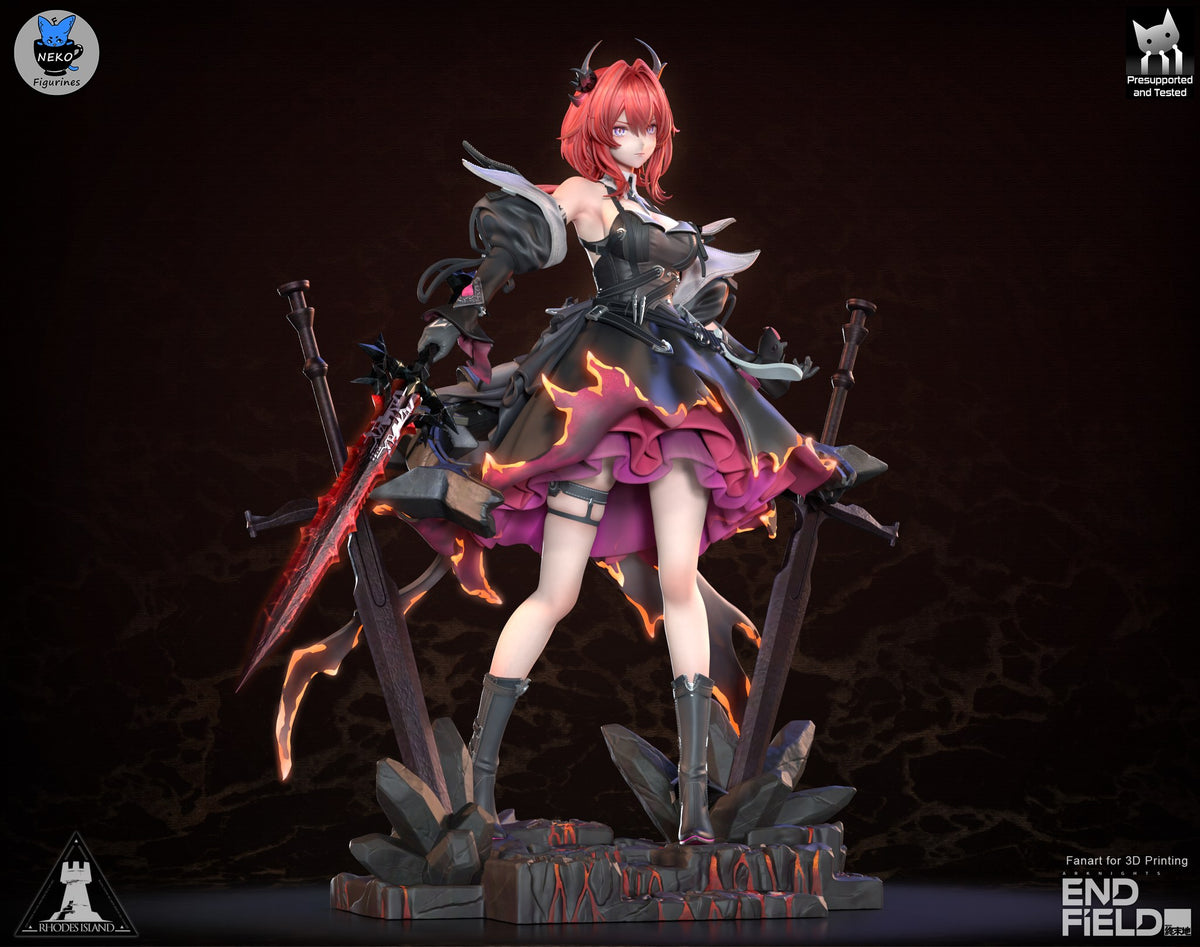 Laevatain (Arknights Enfield) resin figure