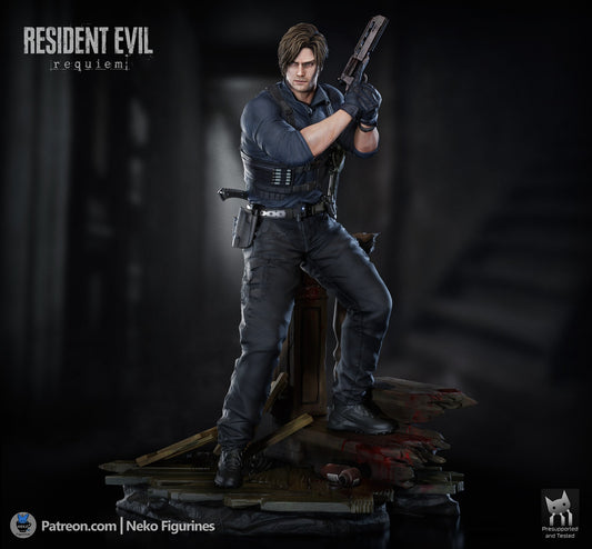 Leon Kennedy (Resident Evil Requiem) resin figure