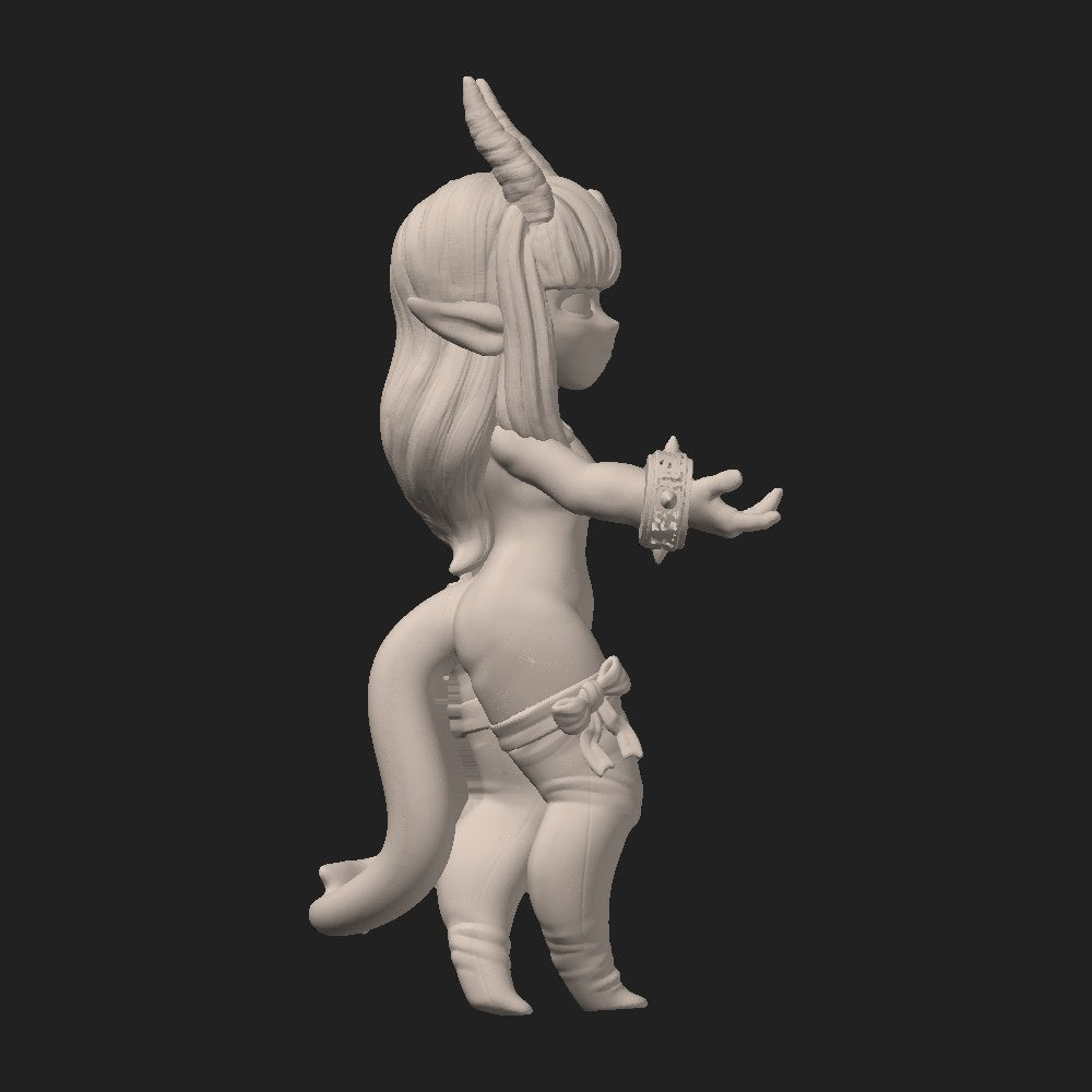 Lilith resin figure