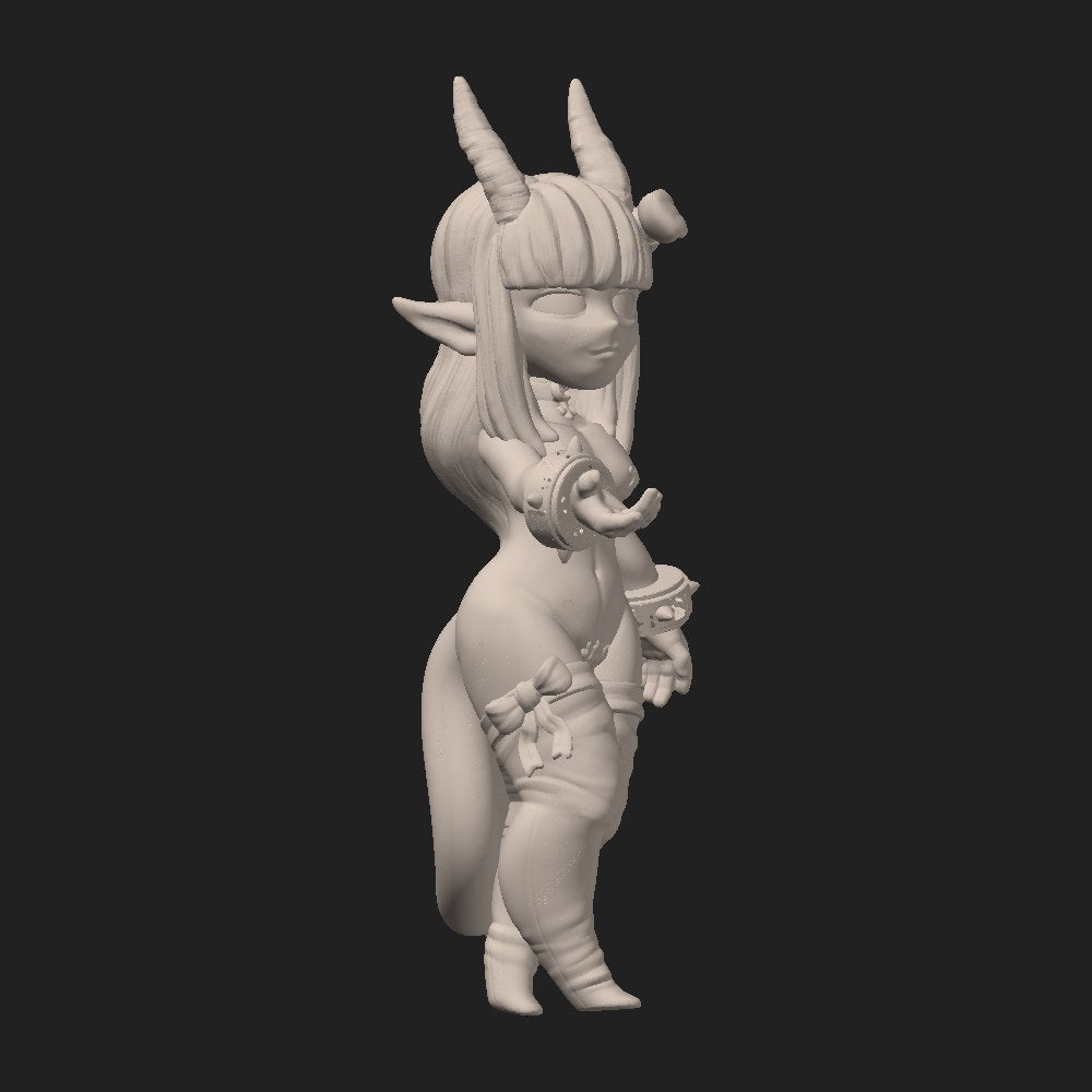Lilith resin figure