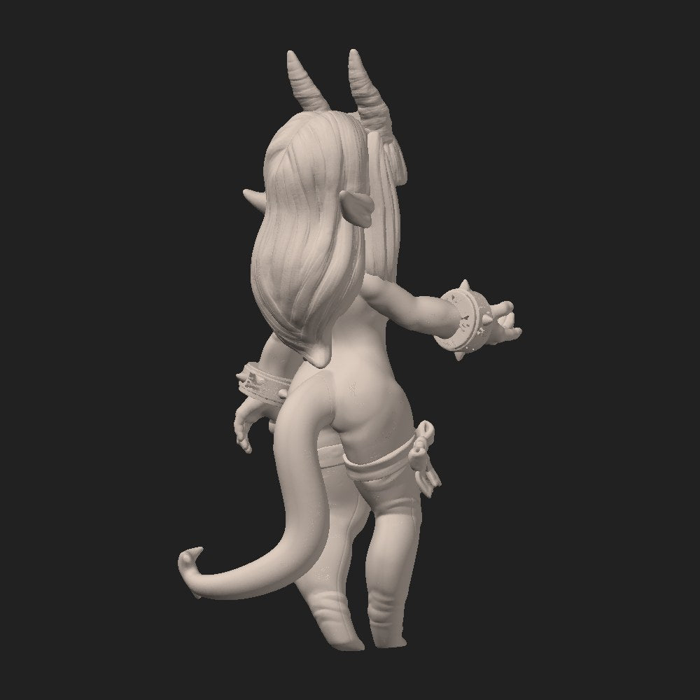 Lilith resin figure