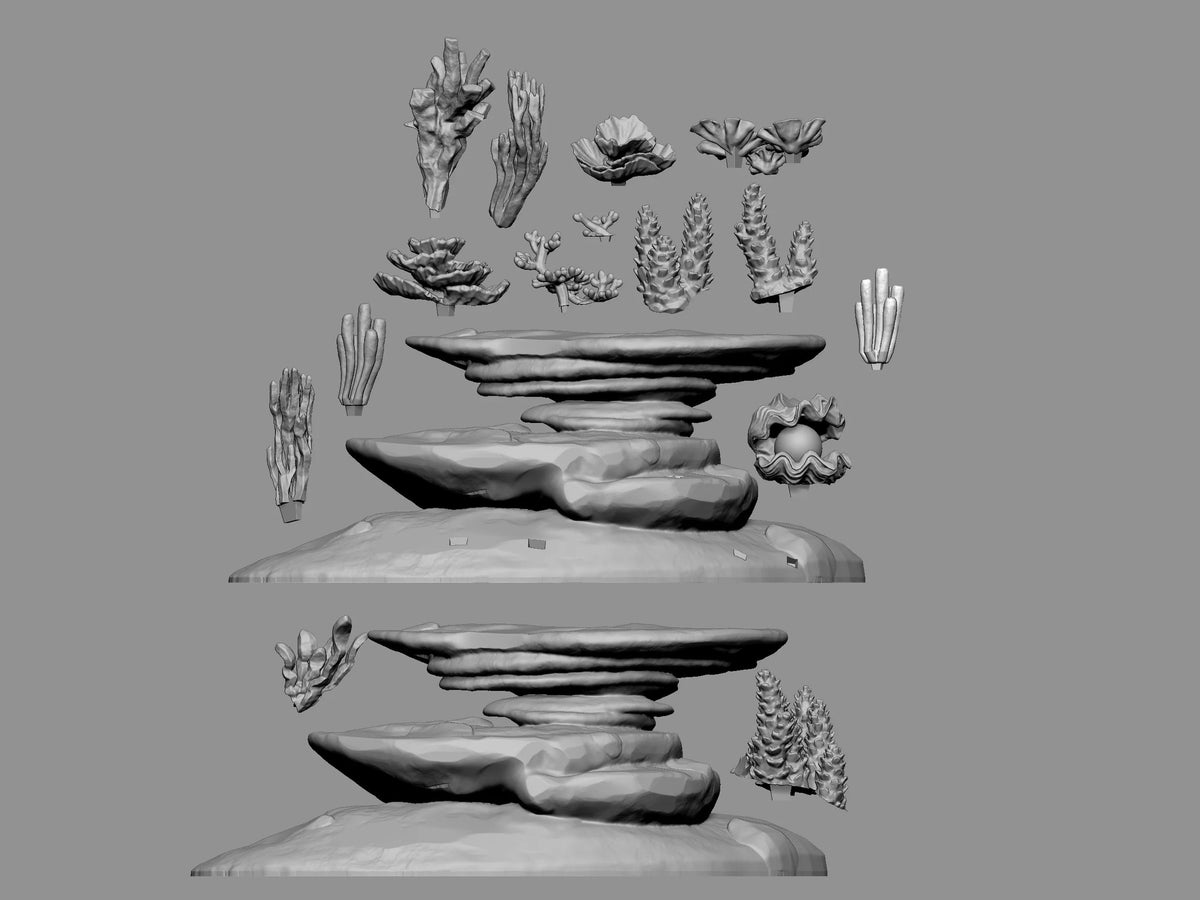 Little Mermaid Siren resin figure