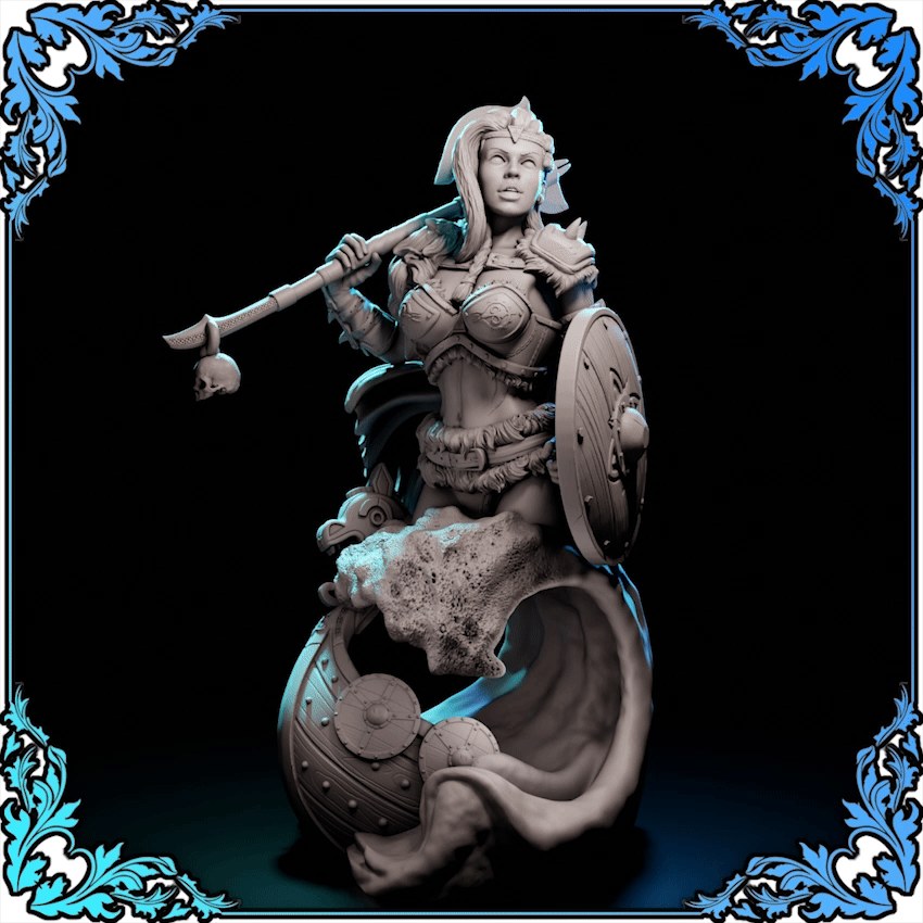 Liv resin figure