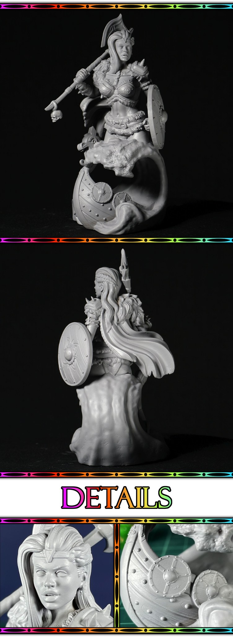 Liv resin figure