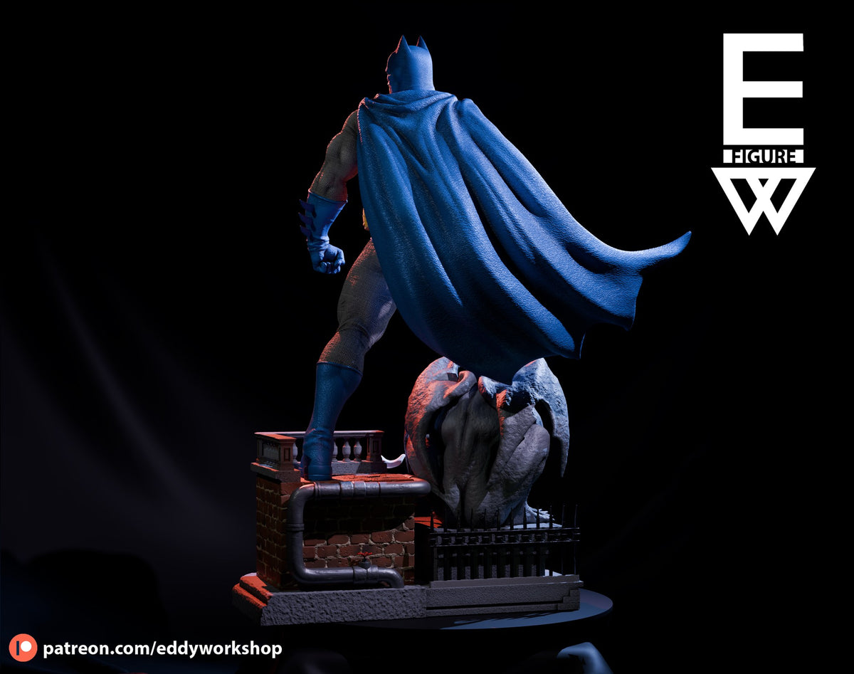 Batman resin figure