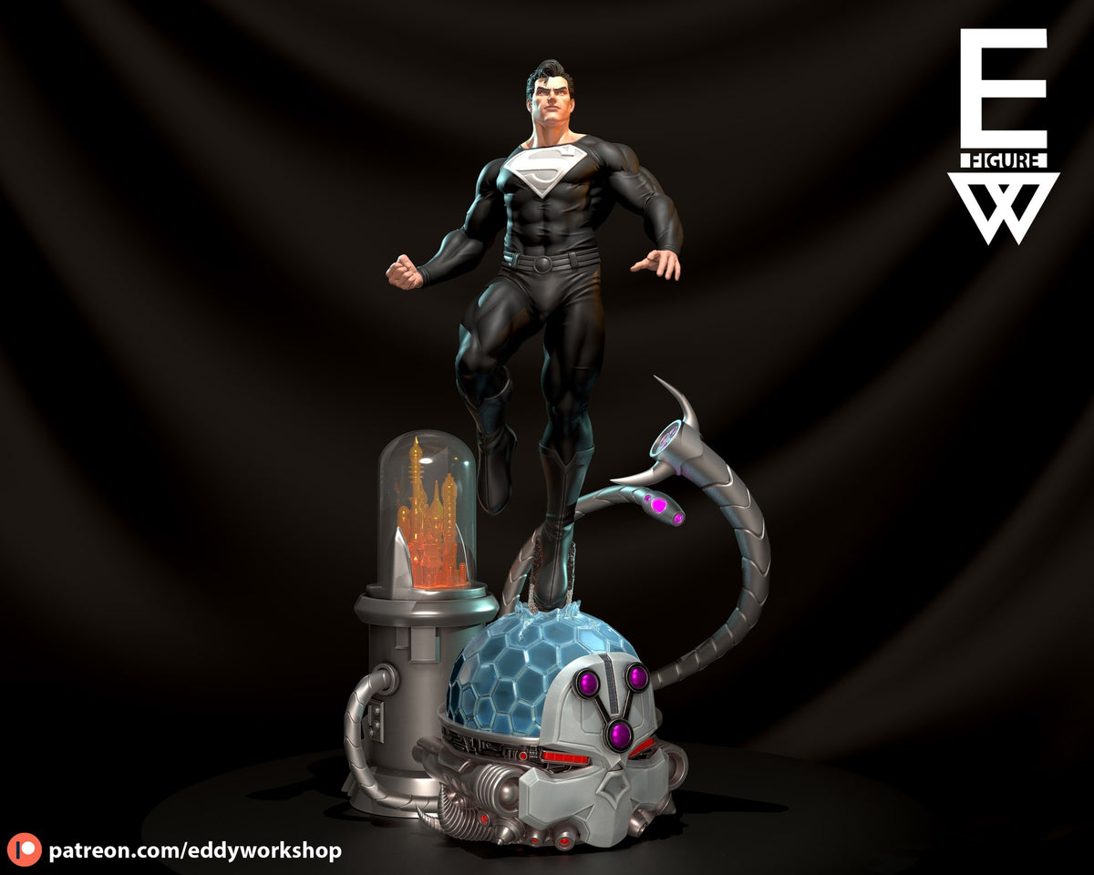 Superman resin figure
