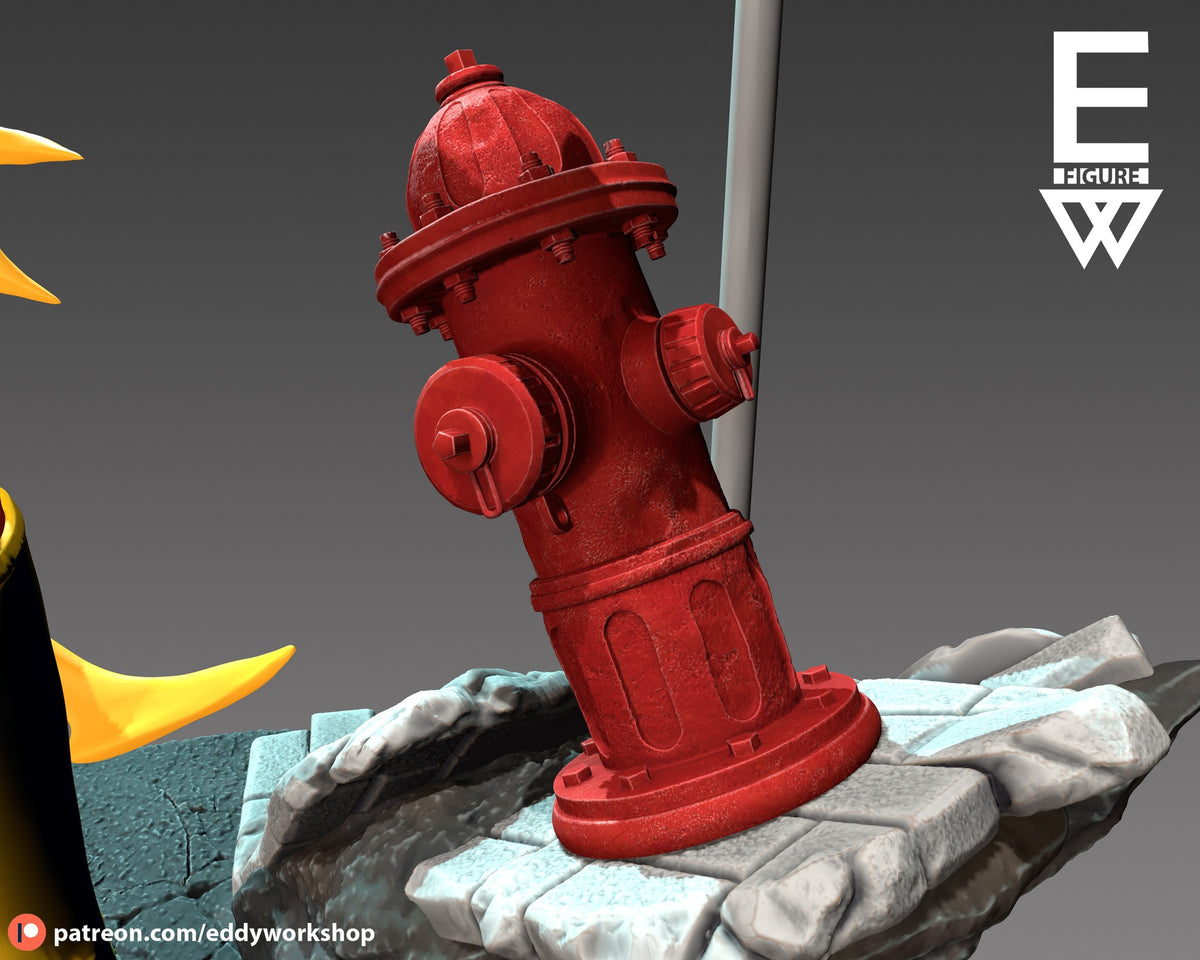 The Flash resin figure
