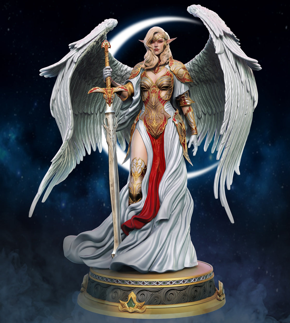 Valkyrie resin figure