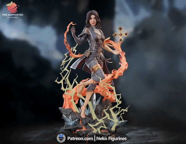 Lune (Expedition 33) resin figure