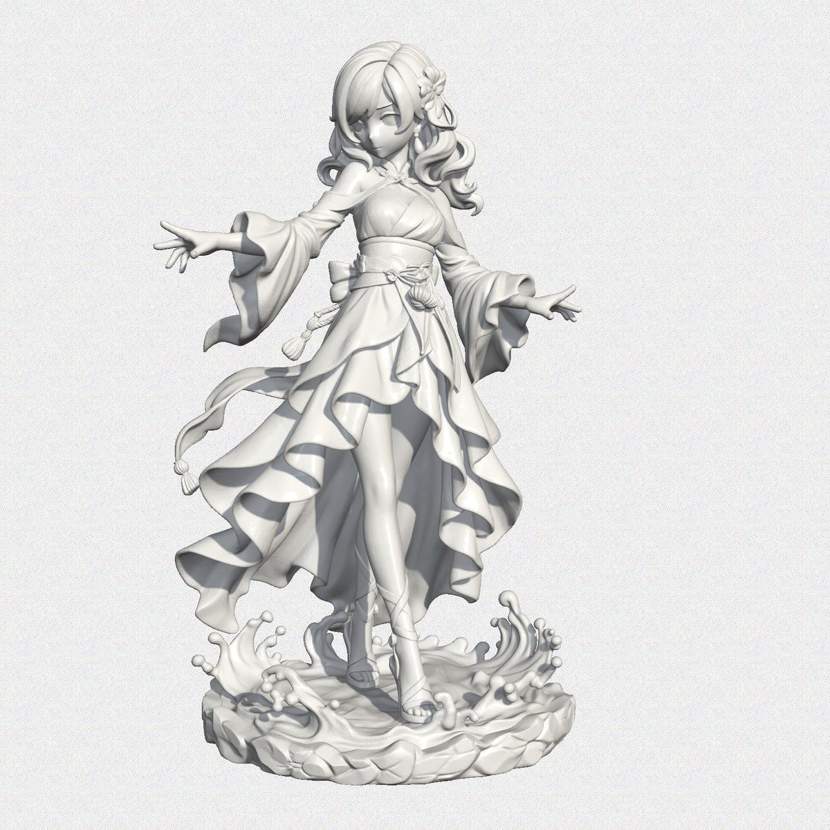 Lyssa resin figure