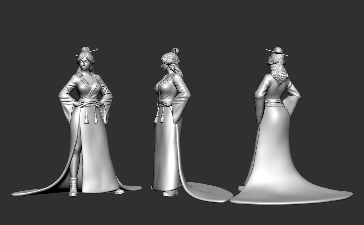 Orient Princess resin figure