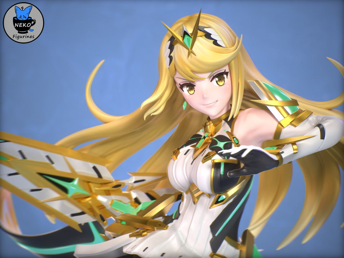 Mythra resin figure