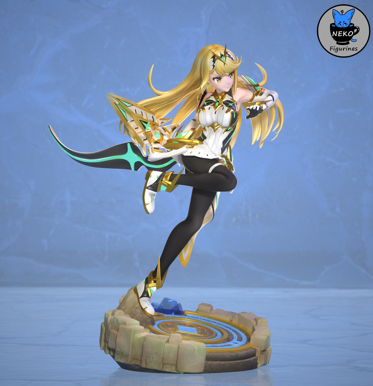 Mythra resin figure