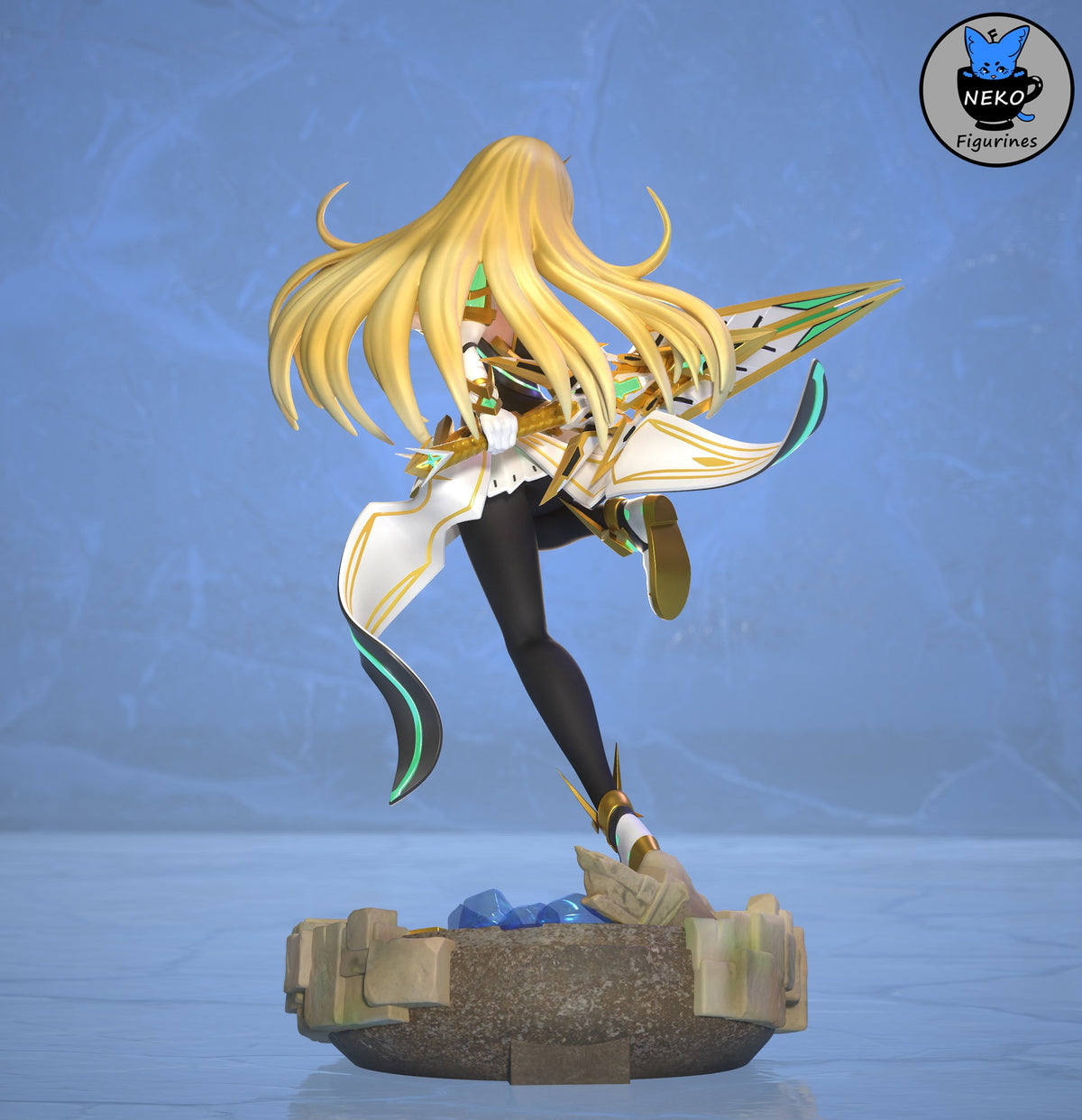 Mythra resin figure