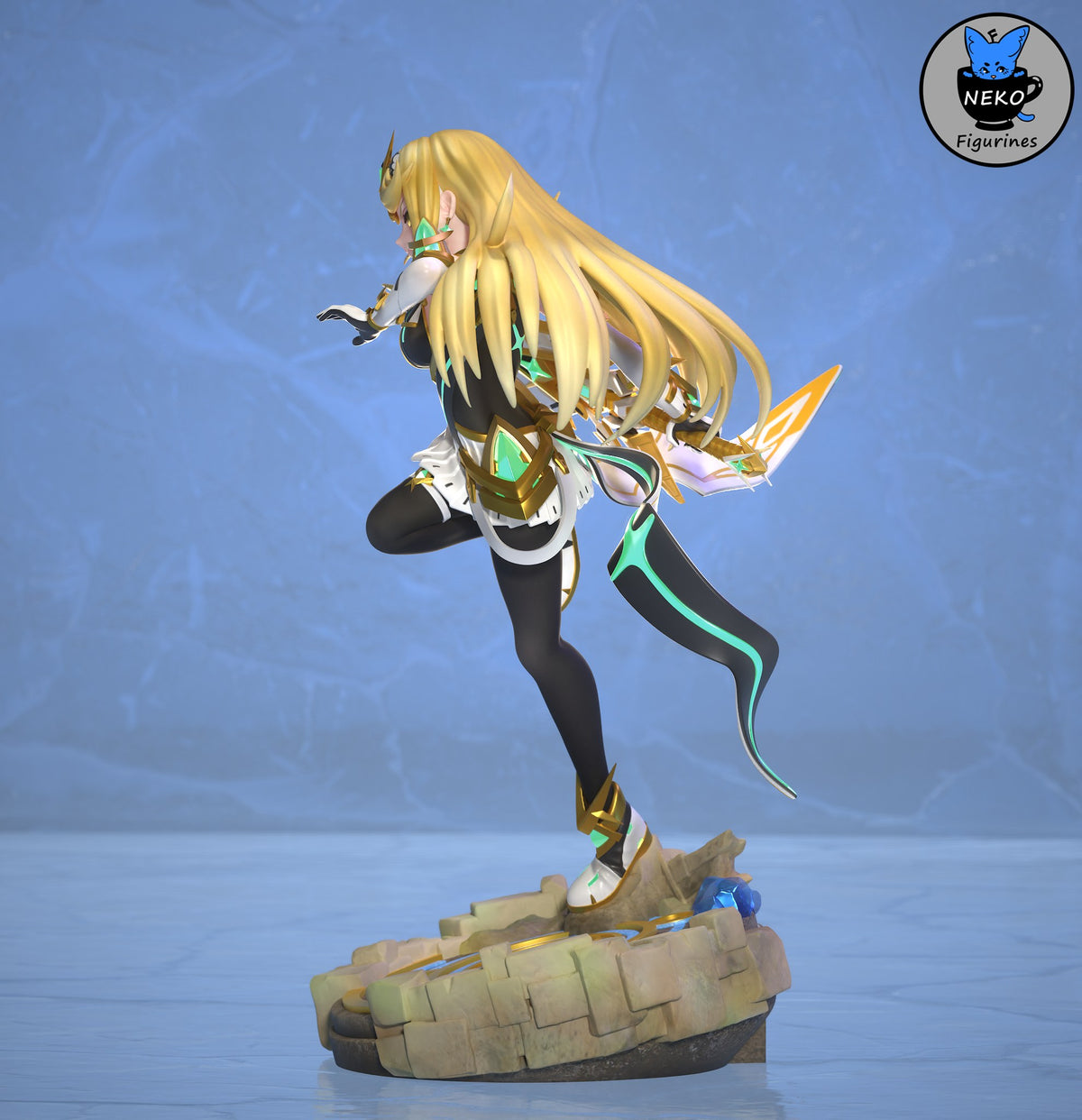 Mythra resin figure