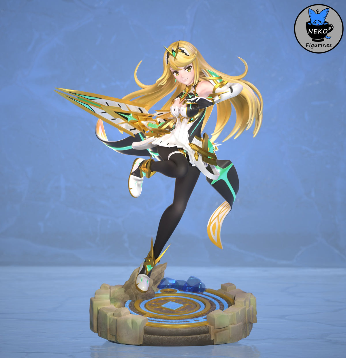 Mythra resin figure