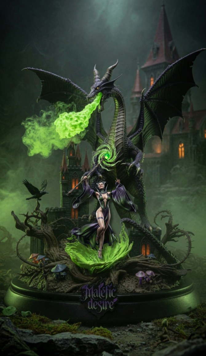 Malefic Desire (Dark Ascension) resin figure
