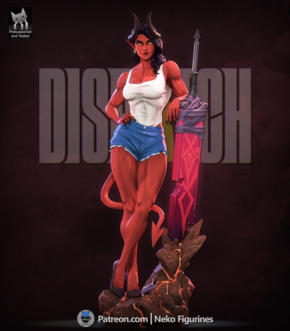 Malevola (Dispatch) resin figure