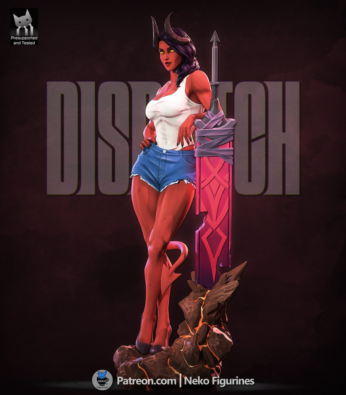 Malevola (Dispatch) resin figure