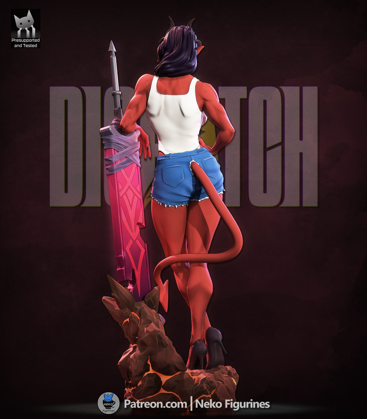 Malevola (Dispatch) resin figure