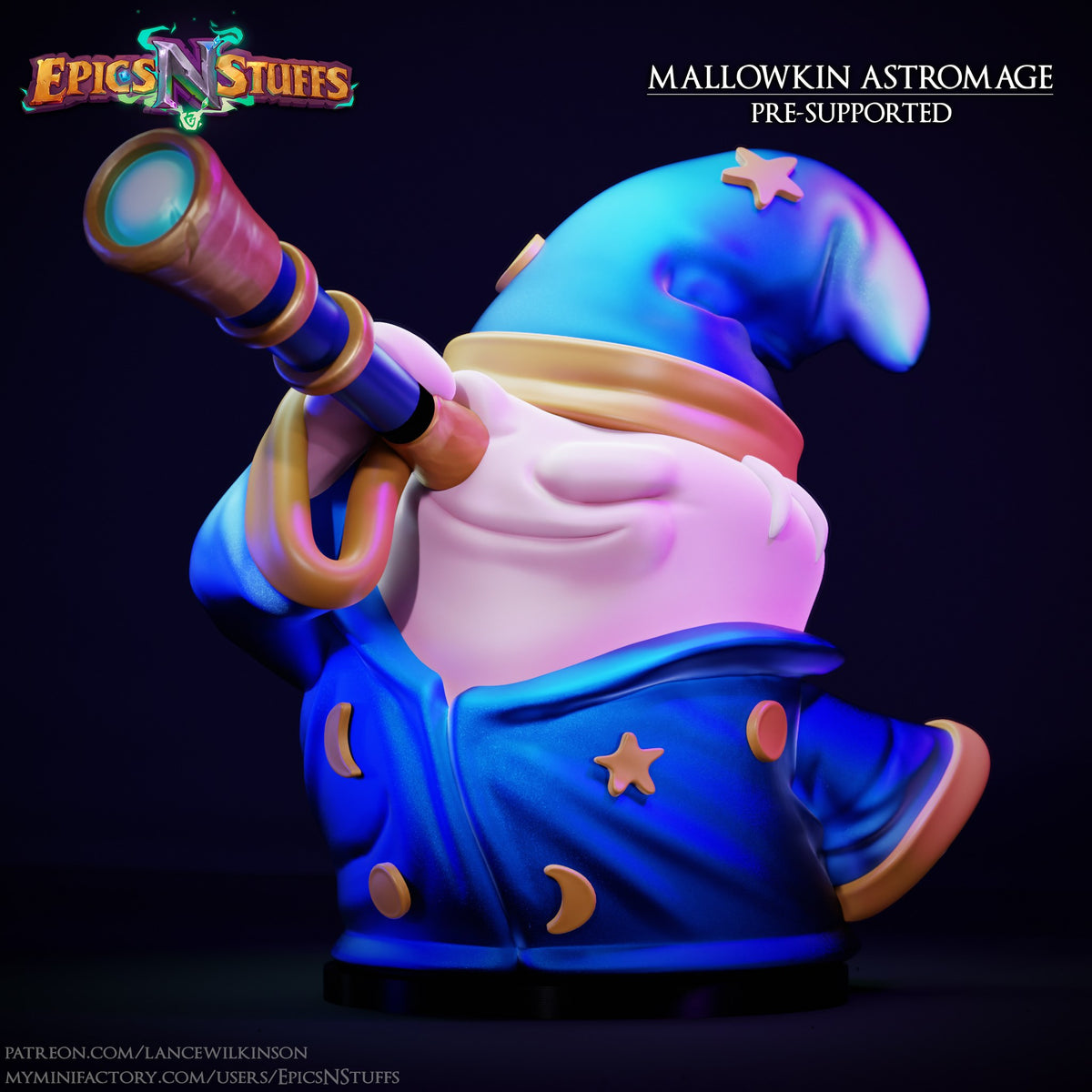 Mallowkin Astromage resin figure
