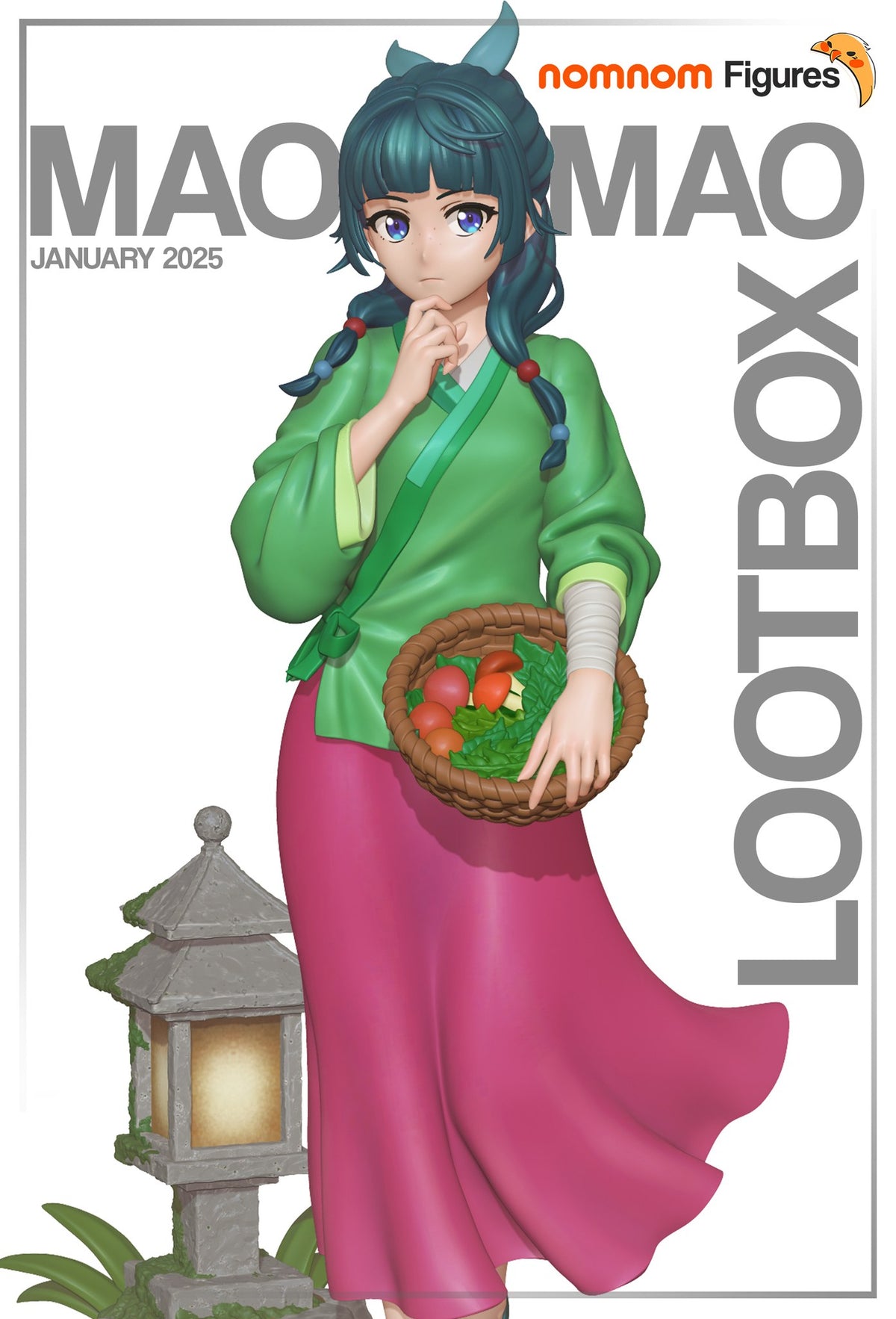 Maomao resin figure