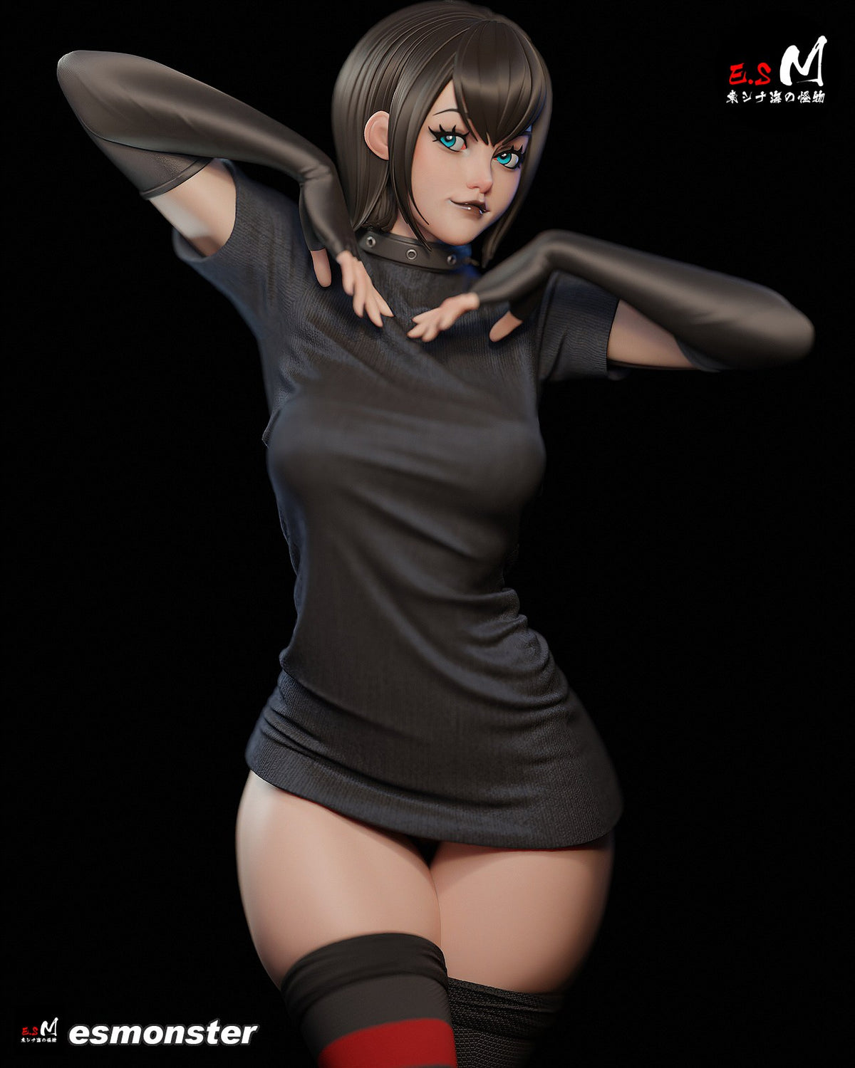 Mavis Dracula resin figure