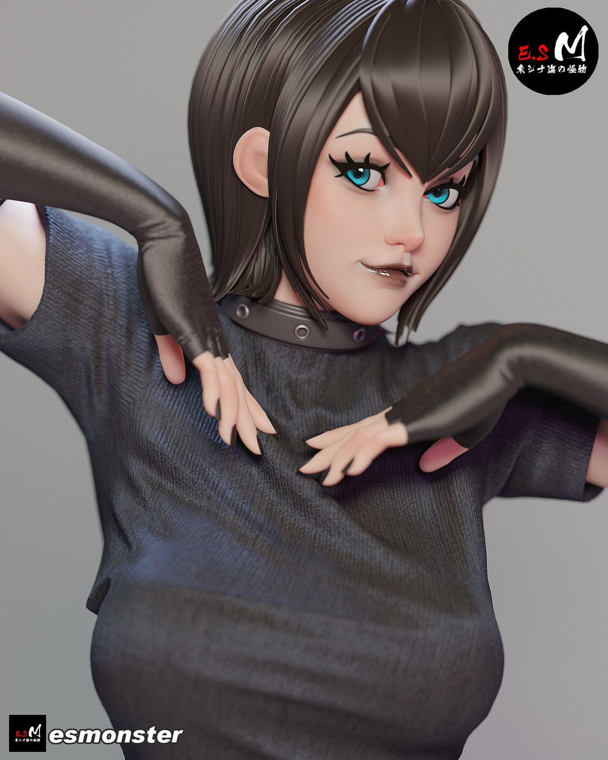 Mavis Dracula resin figure