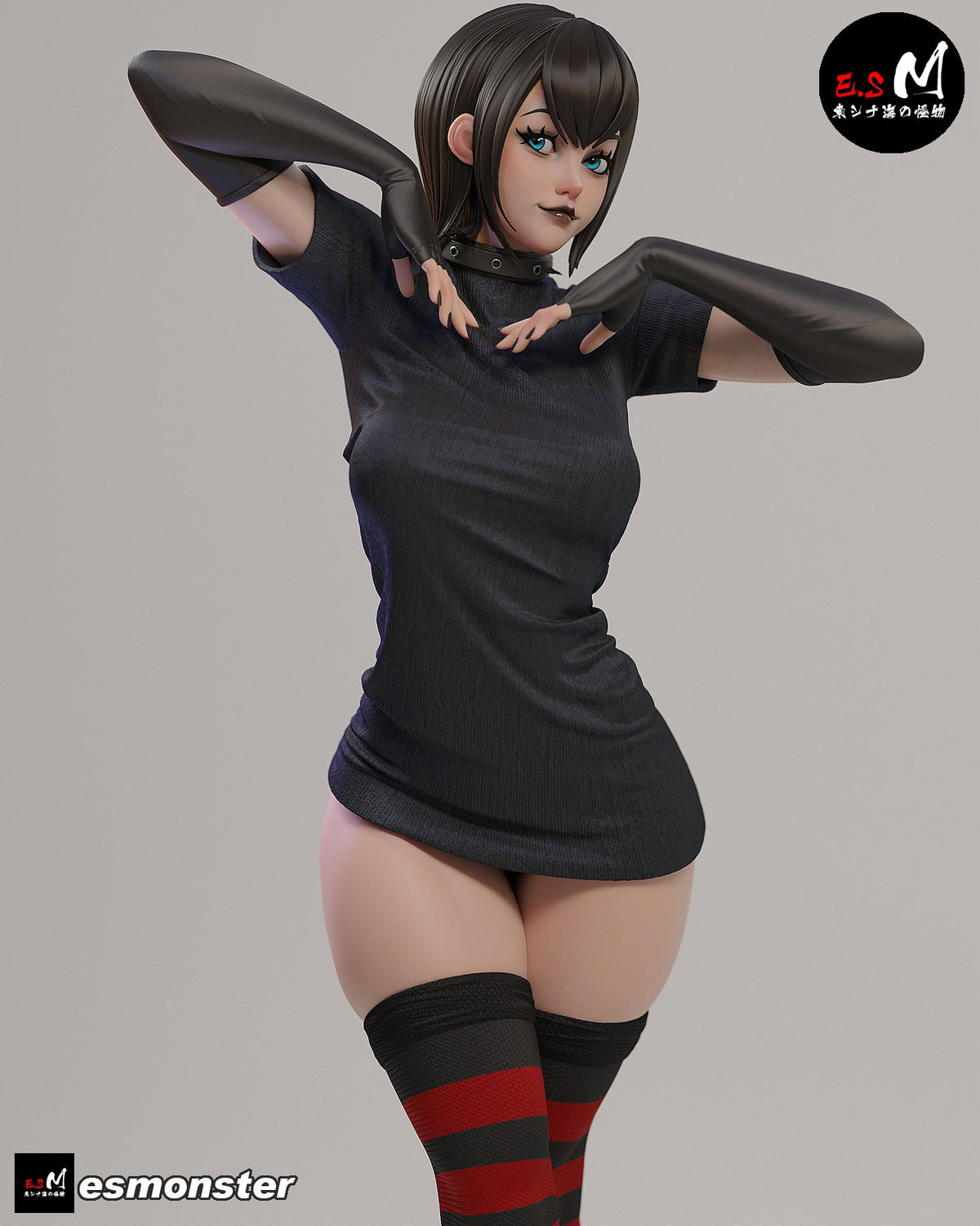 Mavis Dracula resin figure
