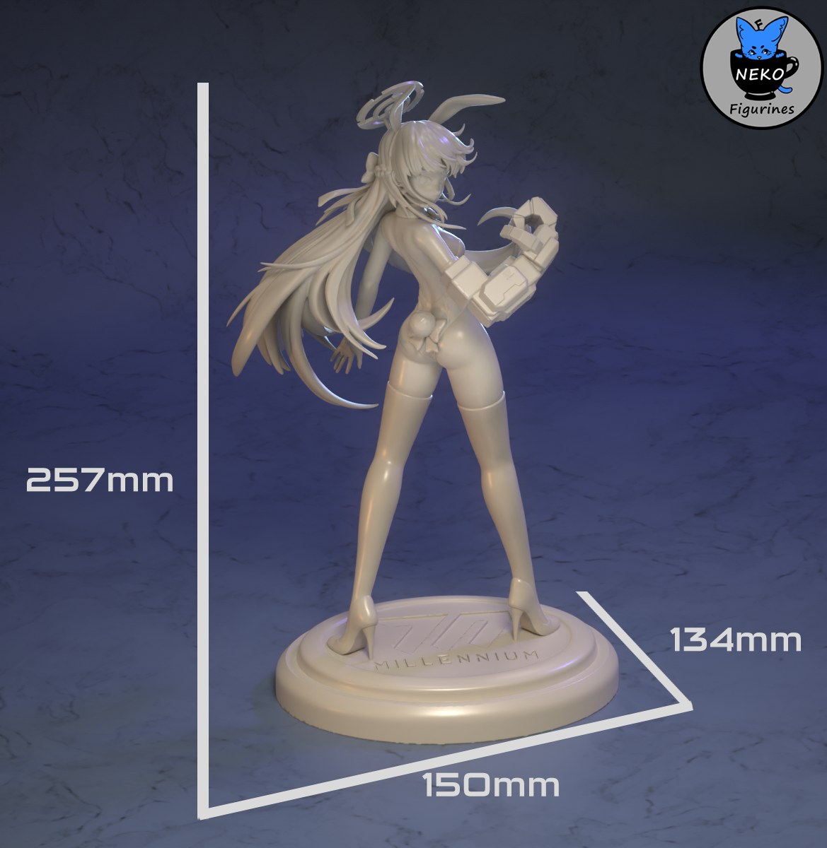 Asuma Toki Bunny Girl resin figure